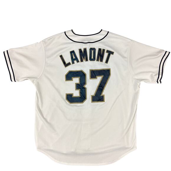 Genuine‎ SAN DIEGO PADRES Lamont #37 Jersey Size XXL by Majestic - Picture 2 of 12